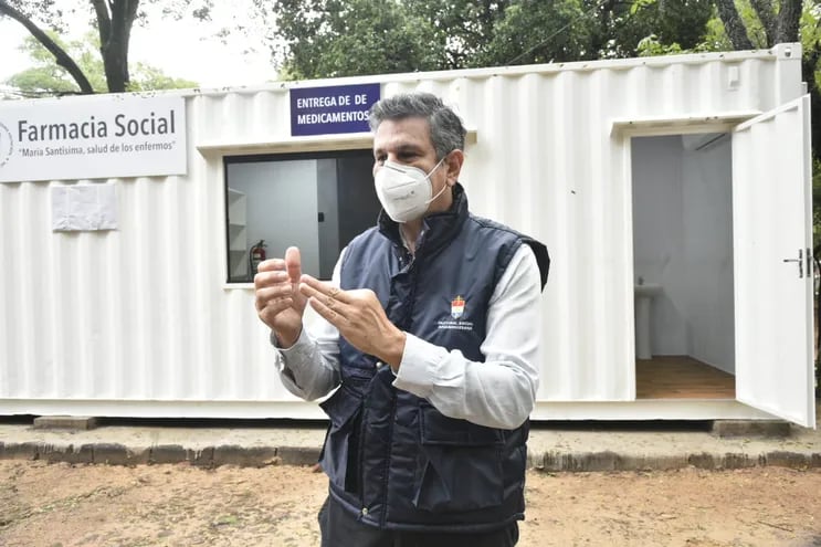 Habilitarán "farmacia social" en la Pastoral, según confirmó el diácono, Bernardo Figueredo.