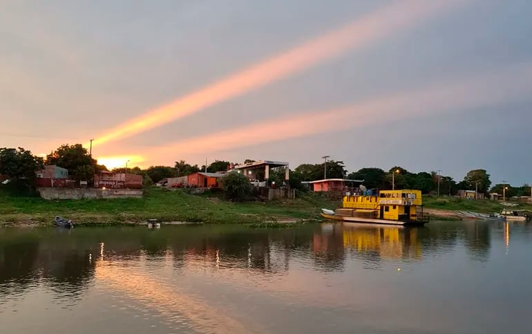 Imagen de archivo. Carmelo Peralta, Chaco Paraguayo, Río Paraguay, Ruta Bioceanica, Puente Puerto Murtiño.