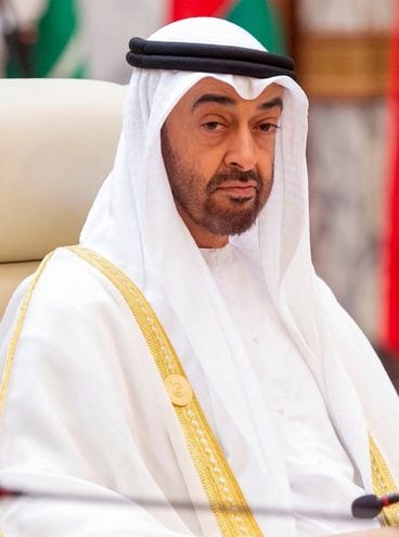 El jeque Mohamed bin Zayed, príncipe heredero de Abu Dabi.