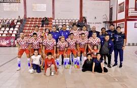 Selección paraguaya que participará en el XIII Campeonato Mundial de Selecciones, en México.