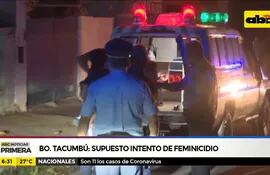 Barrio Tacumbú: Supuesto intento de feminicidio