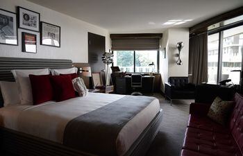La 'Scandal Room' en el hotel Watergate, en  Washington DC,