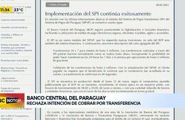 BCP rechaza intención de cobrar por transferencias