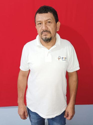 Danilo Adrián Giménez Molinas, capturado.