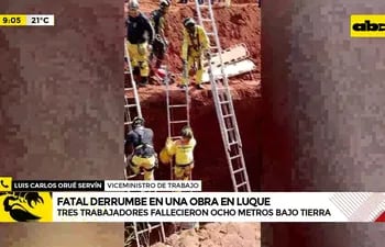 Video: Obreros fallecieron bajo tierra