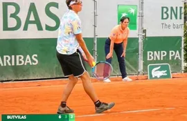 Martín Vergara, Tenis, Roland Garros.