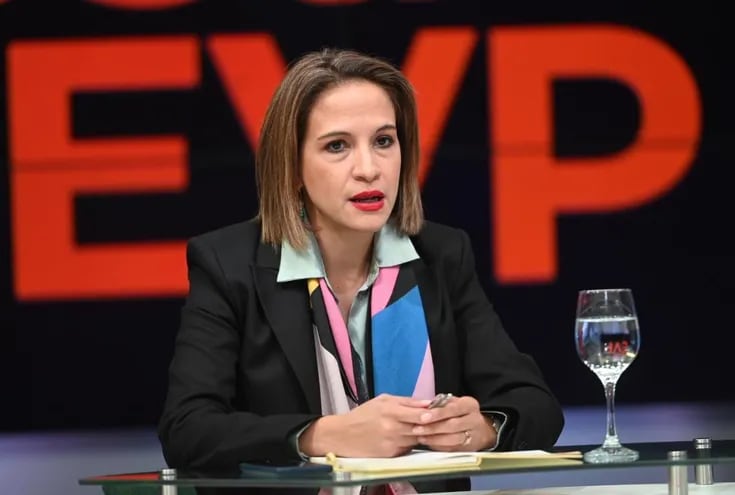 La jefa de Gabinete de la Presidencia, Lea Giménez.