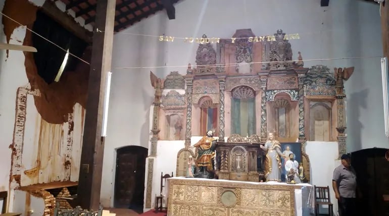 La Secretaría  de Cultura es responsable del abandono del templo jesuita de San Joaquín. En cualquier momento se viene abajo la valiosa estructura.
