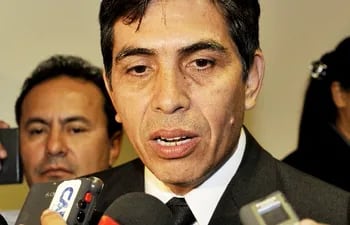 Óscar Rubén Velázquez Gadea, excontralor general de la República condenado a cuatro años de prisión por lesión de confianza.