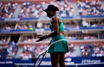 Venus Williams fue eliminada en primera ronda
