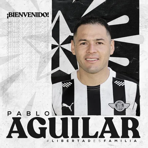 Libertad oficializó la contratación de Pablo Aguilar.