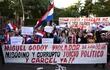 Varios sectores civiles se movilizaron para exigir el juicio político al defensor del Pueblo, Miguel Godoy.