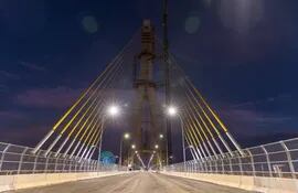 La constucción del Puente de la Integración concluyó el año pasado, pero su inauguración oficial había sido postergada.