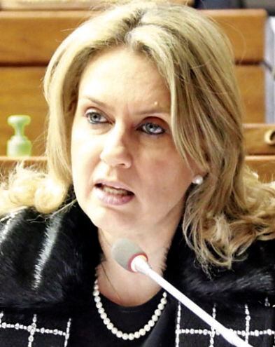 Rocío Vallejo, lideresa de la bancada del Partido Patria Querida (PPQ) en la Cámara Baja. Es diputada por el departamento Central.