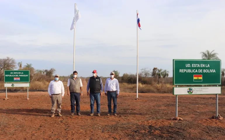 Buscan una verdadera integración en la frontera de Paraguay y Bolivia en la zona de Agua Dulce de Santa María.