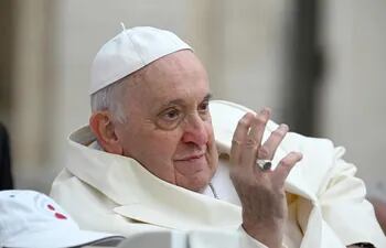 El papa Francisco habló hoy Miércoles Santo de cuando salía por las calles y lamenta: “Ahora no me dejan”. (EFE/EPA)