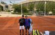 Daniel Vallejo y Martín Vergara avanzaron a segunda ronda en dobles. (Foto: @ChipiVera89)