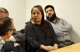 La ex presidenta de Petropar, Patricia Samudio, y su marido José Costa Perdomo, condenados por lesión de confianza.