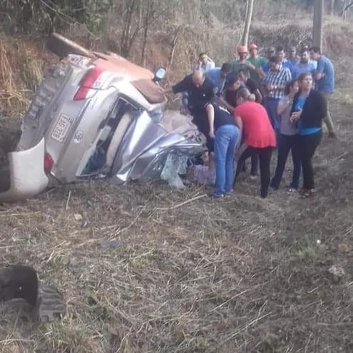 Canindeyú: Cuatro muertos en accidente de tránsito, entre ellos dos niños