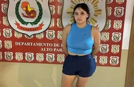 Nelida Patricia Vázquez González, detenida.