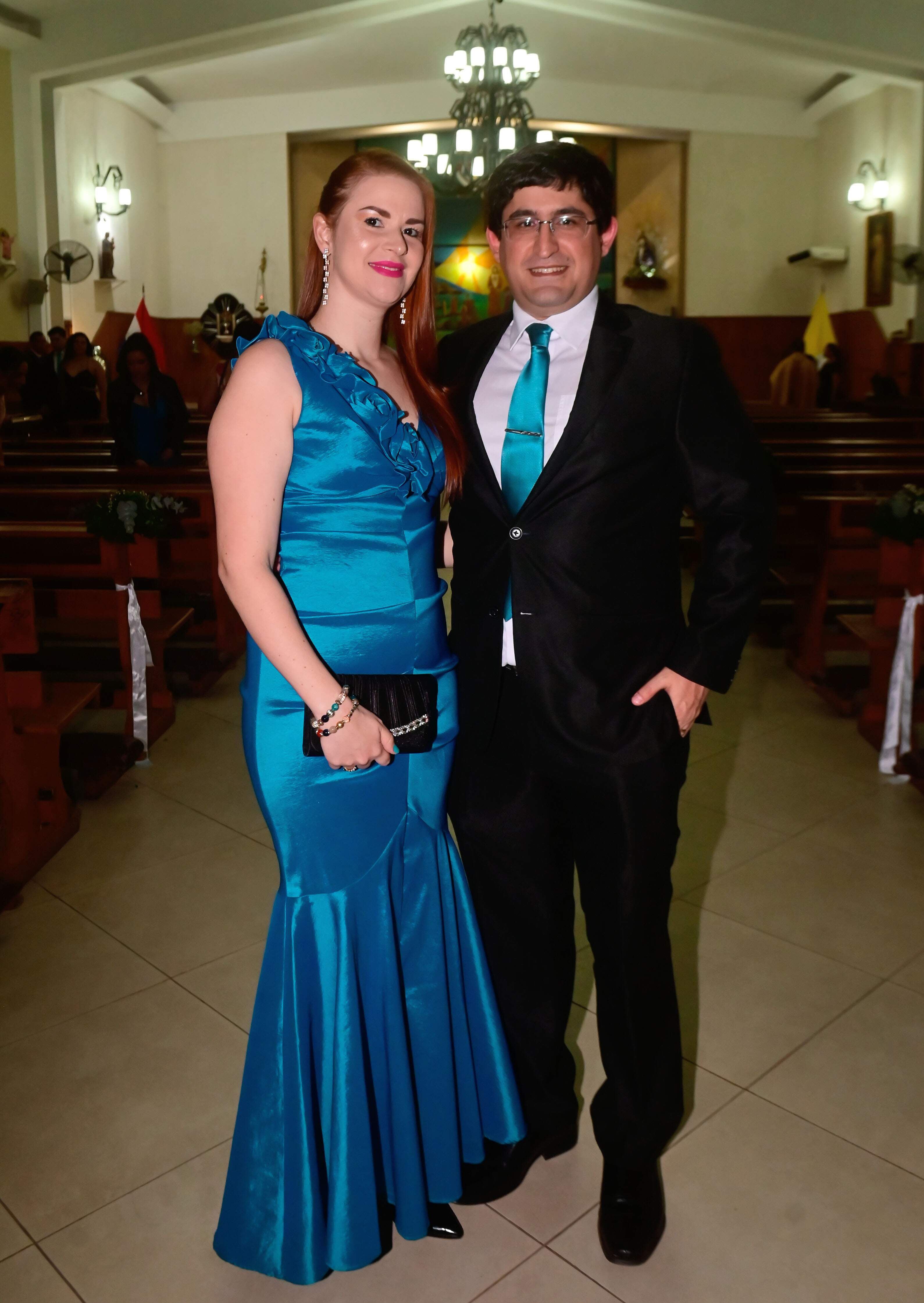 Jessica Jarolín y José Bordón.