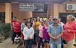 Un grupo de padres de familia de la ciudad de Gral Díaz, reclaman la merienda y el almuerzo escolar para sus hijos.