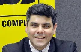 José Antonio Caballero Bobadilla, directivo de la Caja de Jubilados y Pensionados de Empleados de Bancos y Afines.