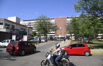 Vista del Hospital Central del IPS