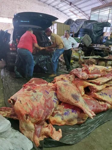 Las carnes incautadas serán destruidas, según el titular de la UIC Emilio Fuster.