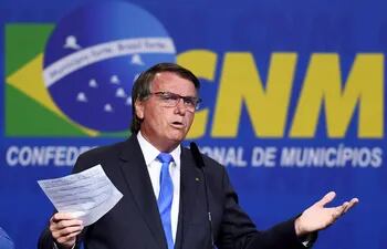 El presidente de Brasil, Jair Bolsonaro.  (AFP)