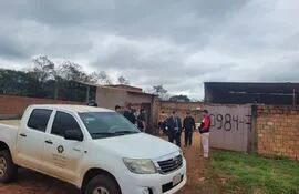 El allanamiento fue realizado en un tinglado ubicado en el distrito de Minga Guazú.