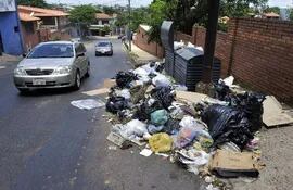 El descontrol mental, que maneja a las personas a moverse de acuerdo a sus instintos, integra uno de los factores deplorables que visten a la Asunción con basuras.