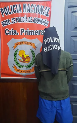 Aprehenden a  presunto ladrón domiciliario que causaba zozobra en Asunción