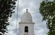 Templo parroquial de Villa Florida, en cuya explanada será celebrada mañana, a las 8:00, la misa en honor a la Inmaculada Concepción de María.