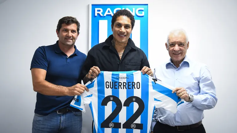 Paolo Guerrero jugará en el Racing de Argentina
