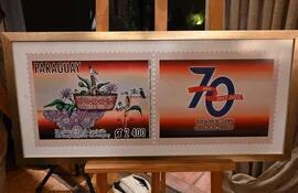Una estampilla conmemorativa por los 70 años del Cuerpo Consular del Paraguay muestra elementos alusivos a la naturaleza y artesanía autóctonas.