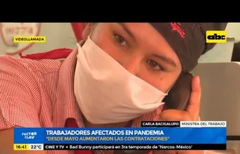 Trabajadores afectados en pandemia