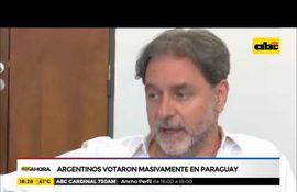 Argentinos votaron masivamente en Paraguay