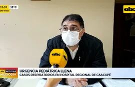 Aumentan los casos respiratorios en el hospital regional de Caacupé