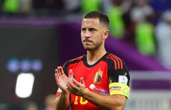 Eden Hazard, 31 años, anunció su retiro de la selección de Bélgica.