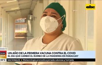 Un año de la primera vacuna contra el COVID en Paraguay
