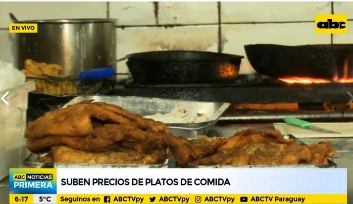 Alimentos suben de precios en el "Mercadito" Nº 1 de Asunción.