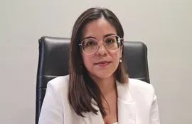 Johanna Ortega, diputada por Asunción.