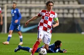 Modric  jugó en tres Mundiales y tres Eurocopas.