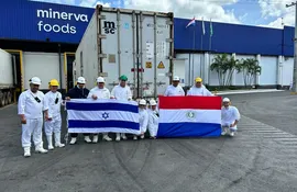 Paraguay realizó primer embarque de carne vacuna con hueso a Israel