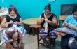 Las mujeres Alcira, Ruth, María del Carmen son del Centro de Rehabilitación Social de Encarnación (Cereso).