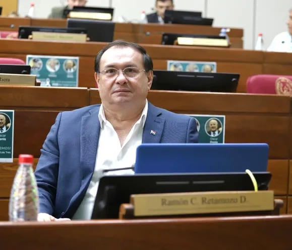 Ramón retamozo, senador . foto prensa senado
