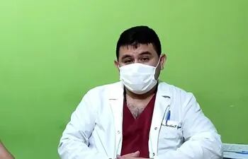 Dr. Martín Guzmán, flamante nuevo director del Hospital de Curuguaty.