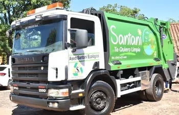 Los camiones recolectores de residuos de la empresa en cuestión se encuentran paralizados por la descontratación