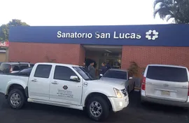 Sanatorio San Lucas, donde se encuentra internado el joven que supuestamente amenazó a su compañera de la Universidad Americana.
